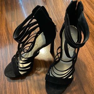 Jessica Simpson Black Heels